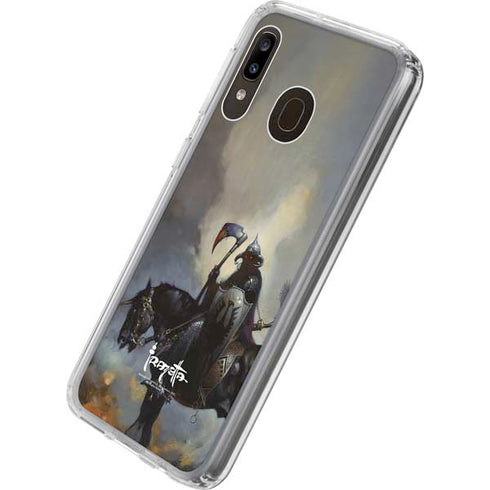Frazetta Death Dealer on Horseback Galaxy A20 Clear Case